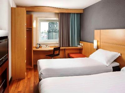 bedroom 1 - hotel ibis aberdeen centre - quayside - aberdeen, united kingdom