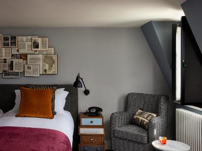 bedroom 3 - hotel hotel indigo bath - bath, united kingdom