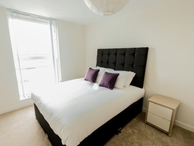 bedroom - hotel dream apartments - belfast-n.irl, united kingdom