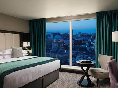 bedroom - hotel grand central hotel belfast - belfast-n.irl, united kingdom