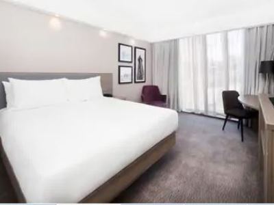 bedroom - hotel hampton by hilton blackpool - blackpool, united kingdom