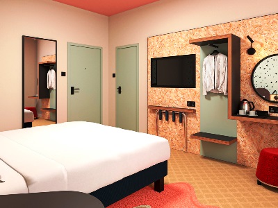 bedroom 1 - hotel ibis styles bournemouth - bournemouth, united kingdom
