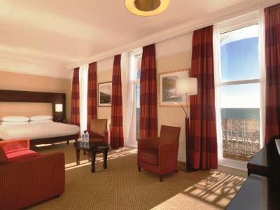 bedroom 1 - hotel doubletree by hilton brighton metropole - brighton, united kingdom
