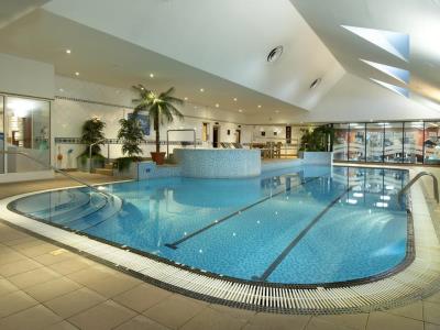 indoor pool - hotel hilton east midlands airport - derby, united kingdom