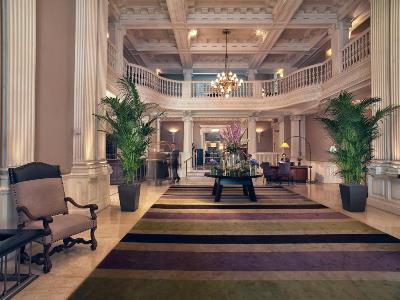 lobby - hotel balmoral - edinburgh, united kingdom