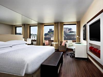 bedroom - hotel sheraton grand htl and spa - edinburgh, united kingdom