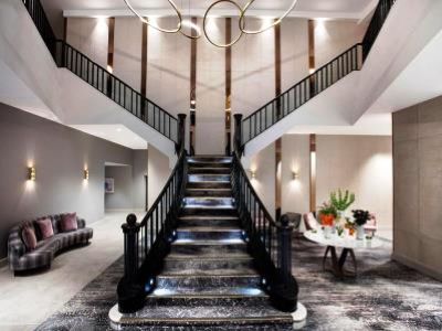 lobby - hotel hilton edinburgh carlton - edinburgh, united kingdom
