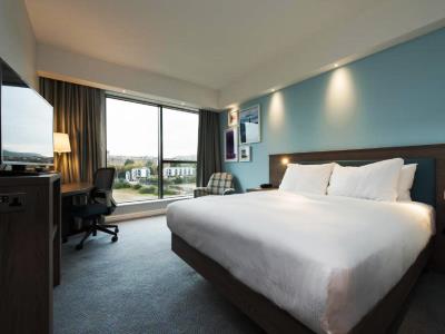 bedroom - hotel hampton by hilton edinburgh west end - edinburgh, united kingdom