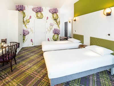 bedroom - hotel ibis styles centre st andrew square - edinburgh, united kingdom