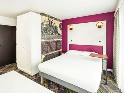 bedroom 2 - hotel ibis styles centre st andrew square - edinburgh, united kingdom