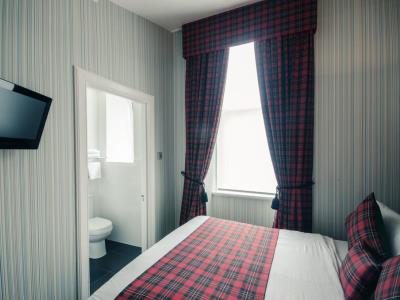 bedroom - hotel argyll - glasgow, united kingdom