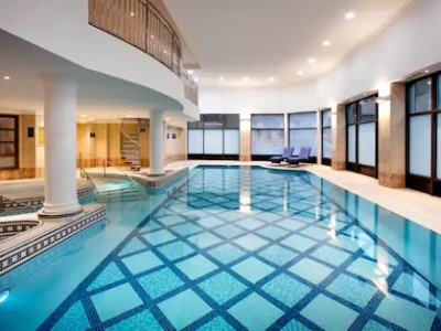 indoor pool - hotel doubletree by hilton glasgow central - glasgow, united kingdom