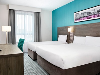 bedroom 1 - hotel leonardo hotel liverpool - liverpool, united kingdom