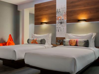 bedroom - hotel aloft liverpool - liverpool, united kingdom
