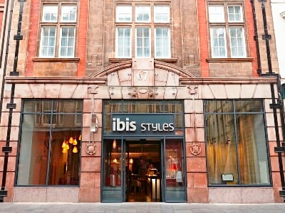 exterior view - hotel ibis styles centre dale street - liverpool, united kingdom