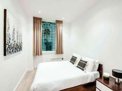 bedroom 6 - hotel terlon apartments - liverpool, united kingdom
