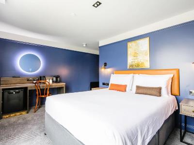 bedroom - hotel ropewalks hotel - liverpool, united kingdom