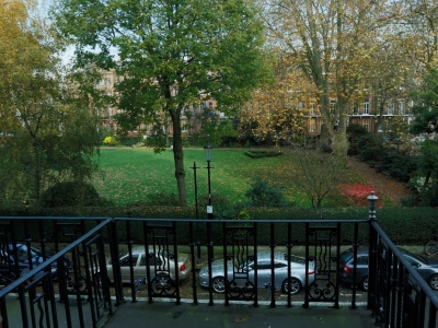 gardens - hotel garden view - london, united kingdom