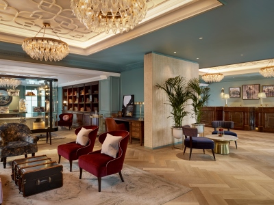lobby - hotel 100 queen's gate curio collection hilton - london, united kingdom