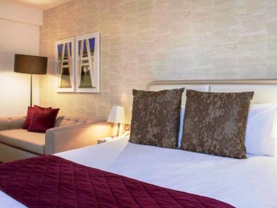 bedroom - hotel crowne plaza london - kings cross - london, united kingdom