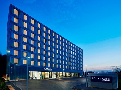 exterior view - hotel courtyard by marriott luton airport - luton, united kingdom