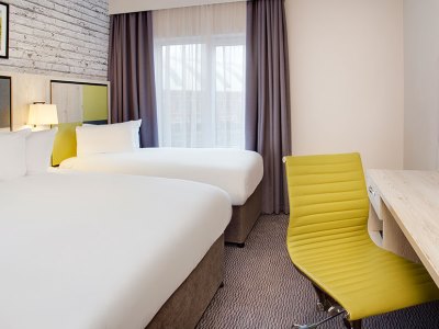 bedroom 1 - hotel leonardo hotel manchester central - manchester, united kingdom
