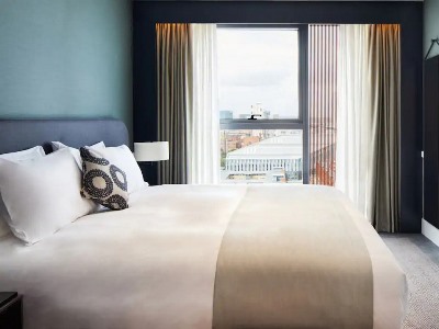 bedroom - hotel hyatt house manchester - manchester, united kingdom