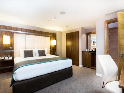 bedroom - hotel doubletree by hilton milton keynes - milton keynes, united kingdom