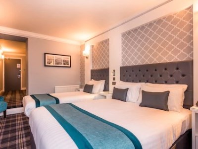 bedroom - hotel cairn hotel newcastle jesmond - newcastle u tyne, united kingdom