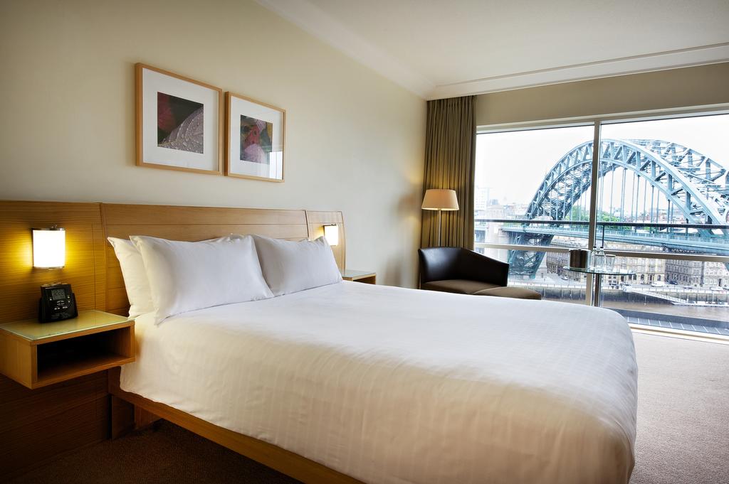 bedroom - hotel hilton newcastle gateshead - newcastle u tyne, united kingdom