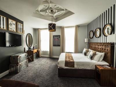 bedroom 1 - hotel mercure nottingham city centre - nottingham, united kingdom