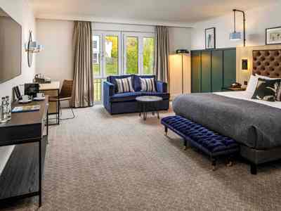 bedroom 5 - hotel mercure oxford hawkwell house - oxford, united kingdom