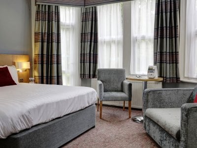bedroom 3 - hotel linton lodge, bw signature collection - oxford, united kingdom