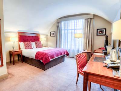 bedroom 1 - hotel mercure shakespeare - stratford-upon-avon, united kingdom
