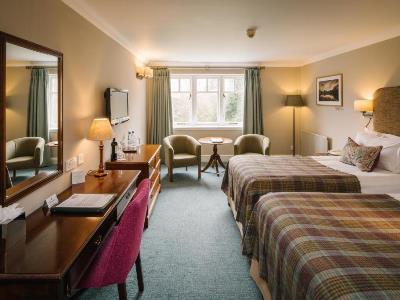 bedroom 2 - hotel lindeth howe - windermere, united kingdom