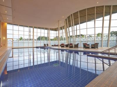 indoor pool - hotel hilton at st george's park - burton u trent, united kingdom