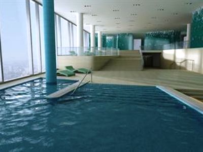 indoor pool - hotel radisson blu iveria - tbilisi, georgia