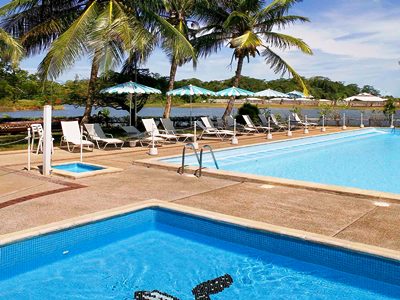 outdoor pool - hotel mercure kourou ariatel - kourou, french guiana
