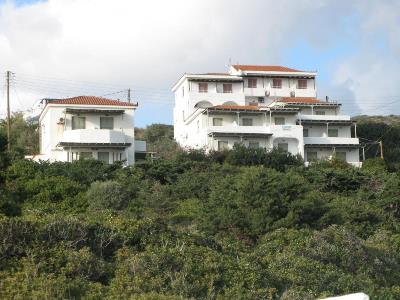 exterior view - hotel nora norita - andros, greece