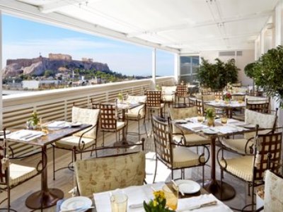 restaurant 1 - hotel king george - athens, greece