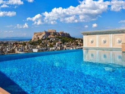 outdoor pool - hotel king george - athens, greece