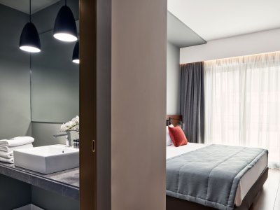 bedroom 2 - hotel achilleas - athens, greece