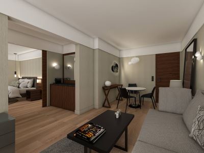 suite 2 - hotel athens marriott - athens, greece