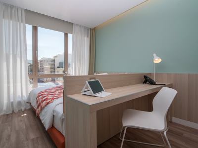 bedroom 2 - hotel kubic athens - athens, greece
