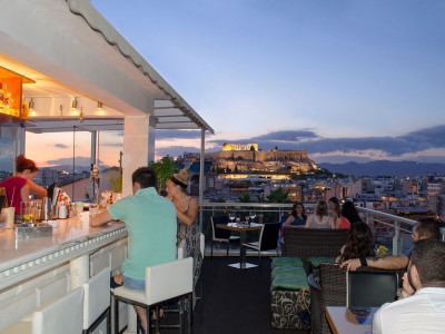bar - hotel acropolis ami boutique - athens, greece