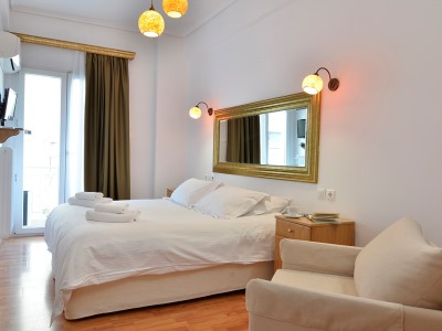 bedroom 1 - hotel acropolis ami boutique - athens, greece