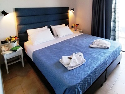 bedroom 1 - hotel alexis - chania, greece