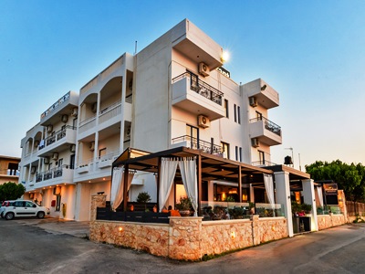 exterior view 1 - hotel alexis - chania, greece