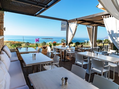 restaurant - hotel alexis - chania, greece
