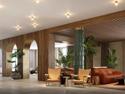 lobby - hotel isla brown, curio collection by hilton - chania, greece